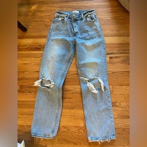 Women’s Abercrombie 90s style straight jeans size 29
